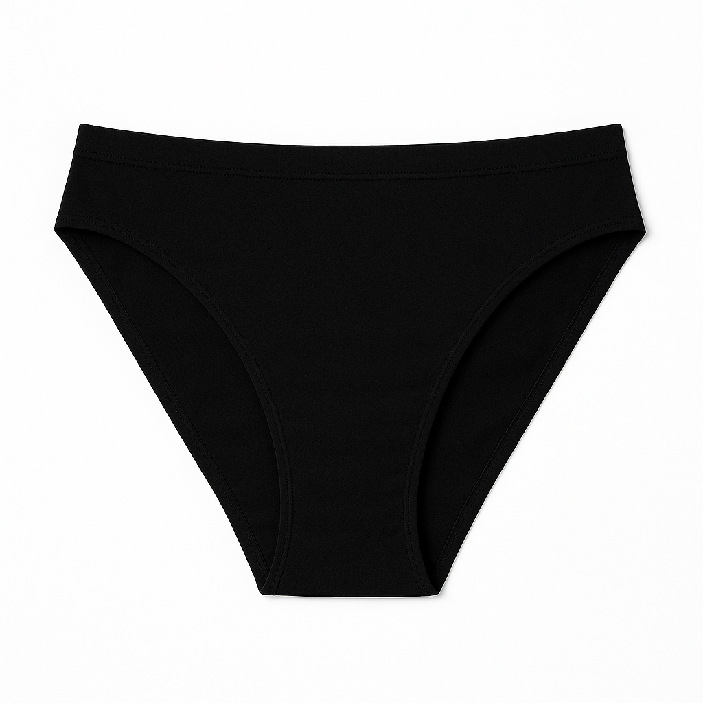 Panty corte alto biikini Jockey negro  S